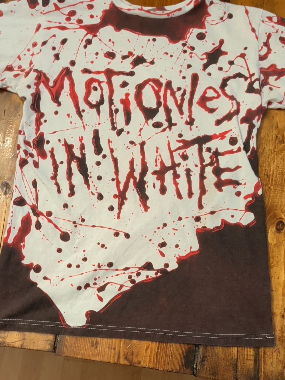 Motionless In White Band Shirt - Size Small
